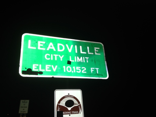 Leadville, CO. The highest city in the US.